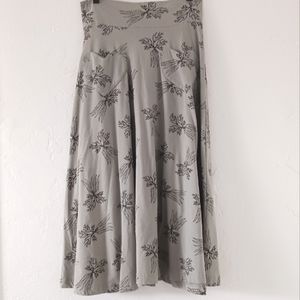 Effie's Heart cotton mid-length garden skirt size medium   TB
